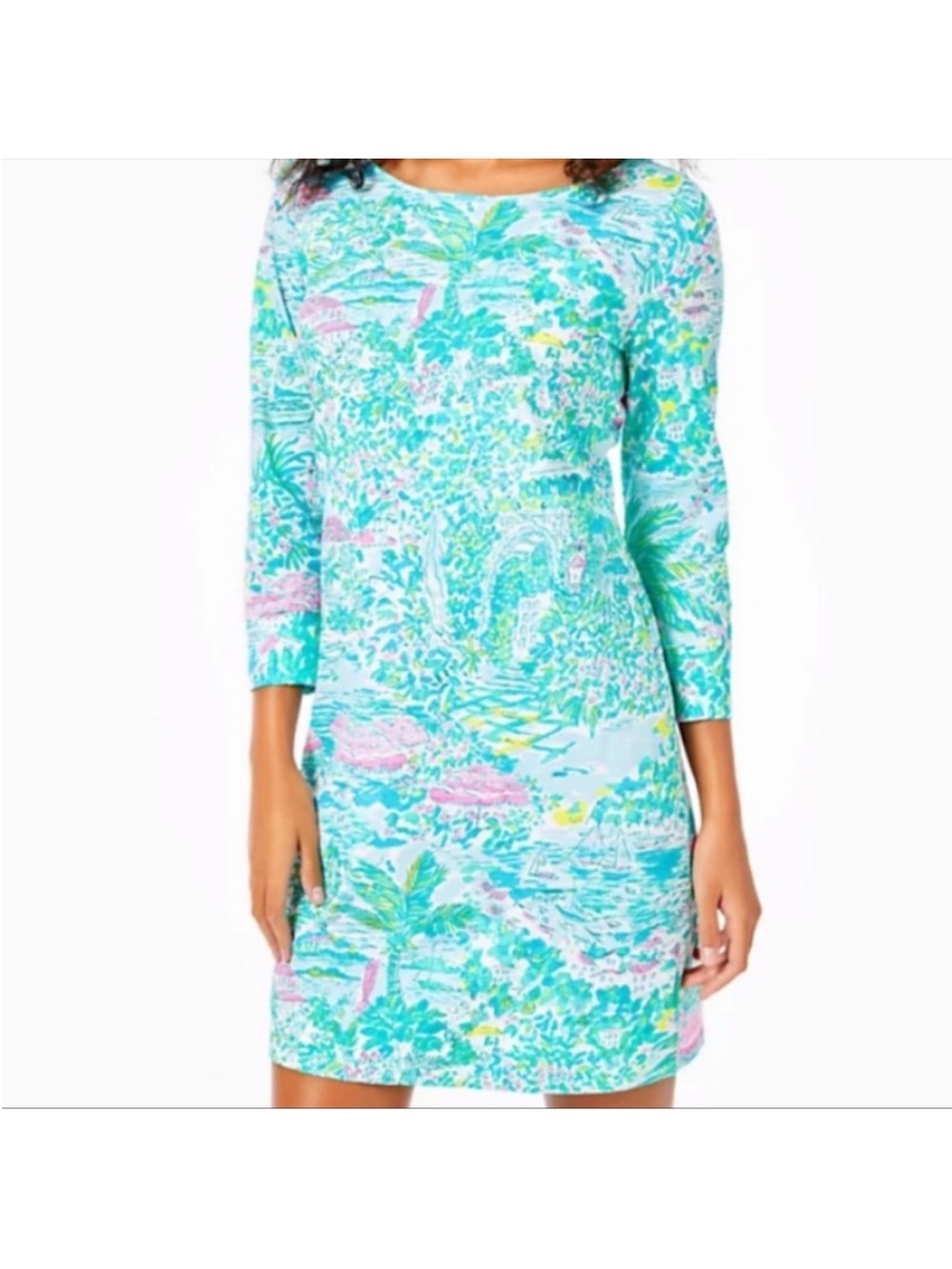 Lilly Pulitzer Marlowe Dress Sunshine City XXS